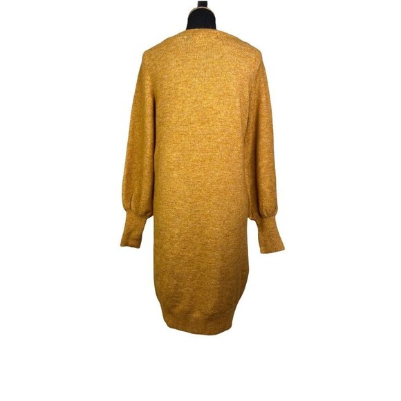Vero Moda Women's Simone Long Blouson Sleeve Sweater Dress SZ M - Picture 5 of 9